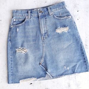 We the free denim skirt Size 28